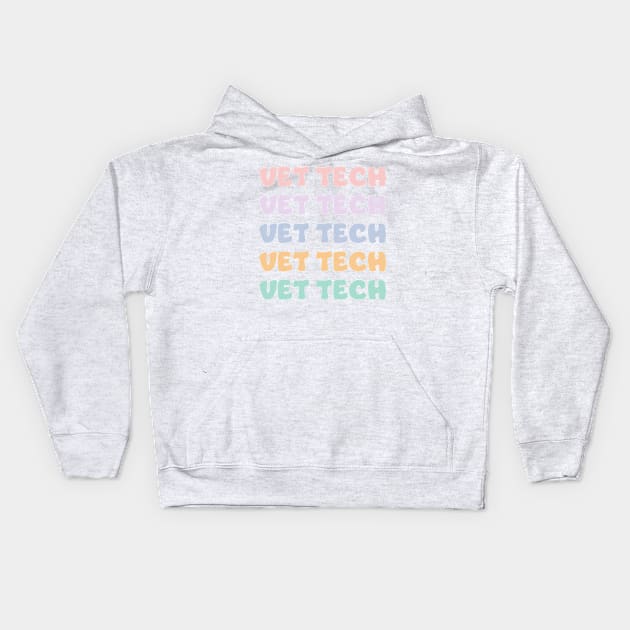 vet tech Kids Hoodie by ithacaplus